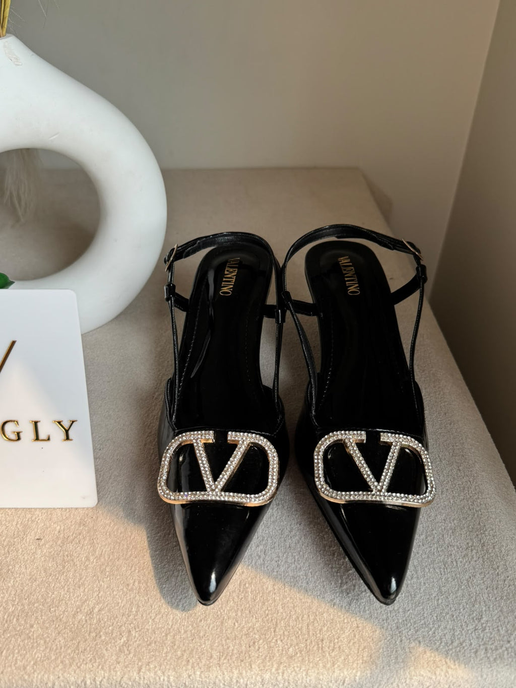 Essential Valentino Heels - Black