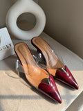 Alaia Paris Heels - Maroon