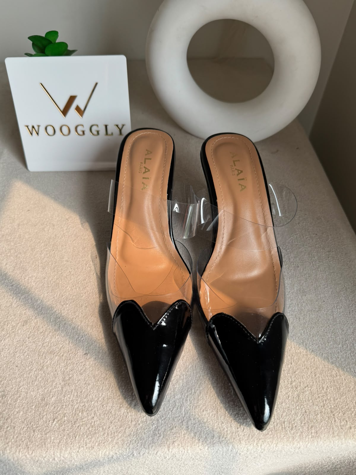 Alaia Paris Heels - Black