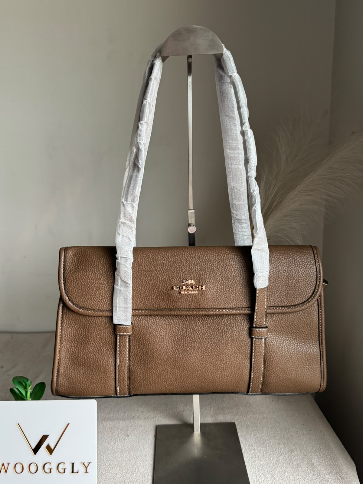 High Quality Coach Shoulder Bag - Vintage Brown