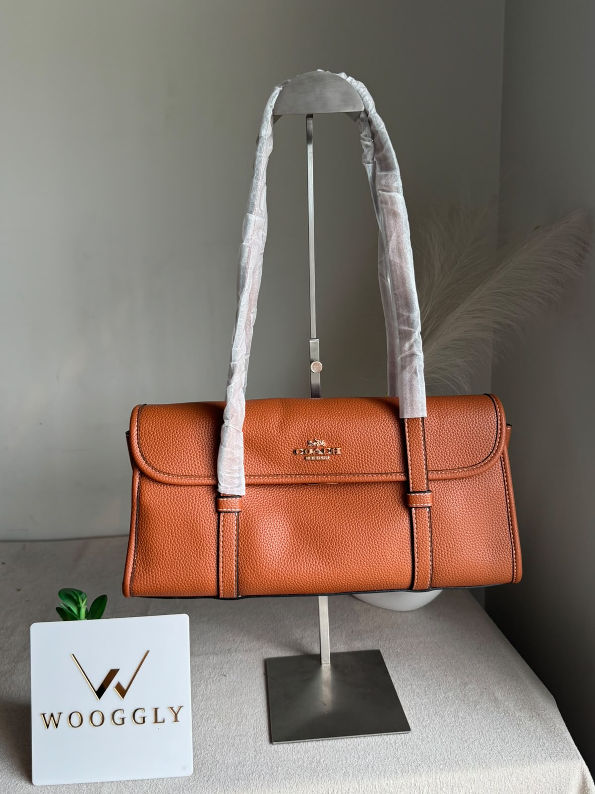 High Quality Coach Shoulder Bag - Fall Brown