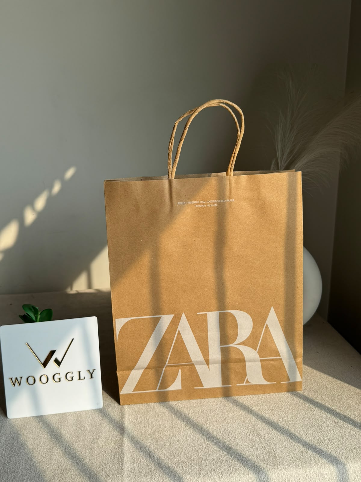 Gift Bag - Zara (same as original) - Medium (MUST ADD ON BOX/CARTON PACKING)