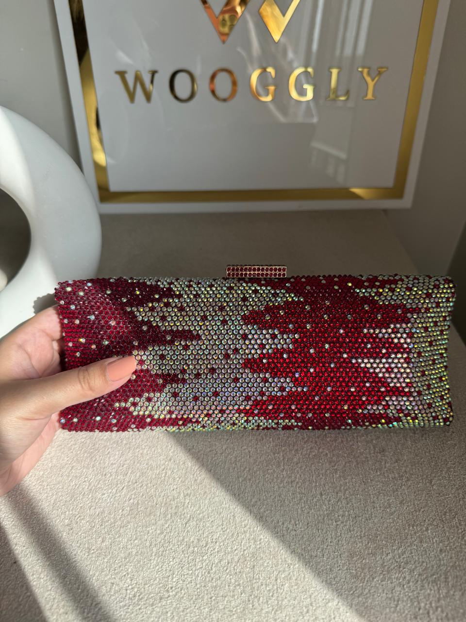 High Quality Élan Clutch - Galaxy Red