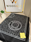 ALL SEASON Burberry Pashmina Stoller - Black & Grey