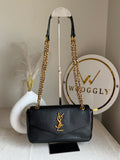 YSL Shoulder Bag - Black