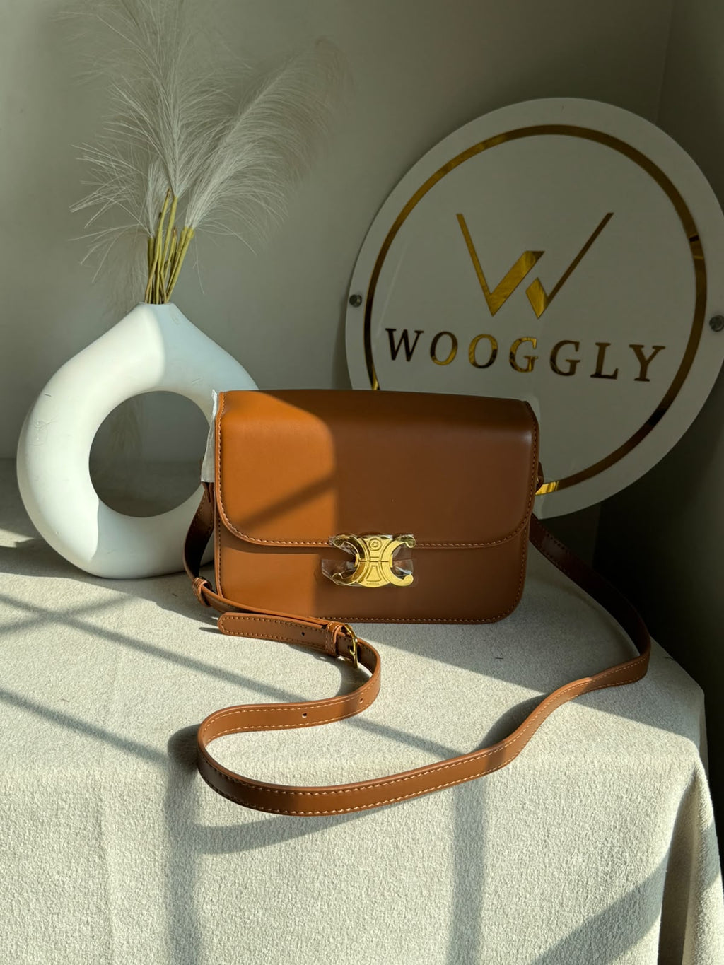High Quality Celine Inspired Bag - Brown