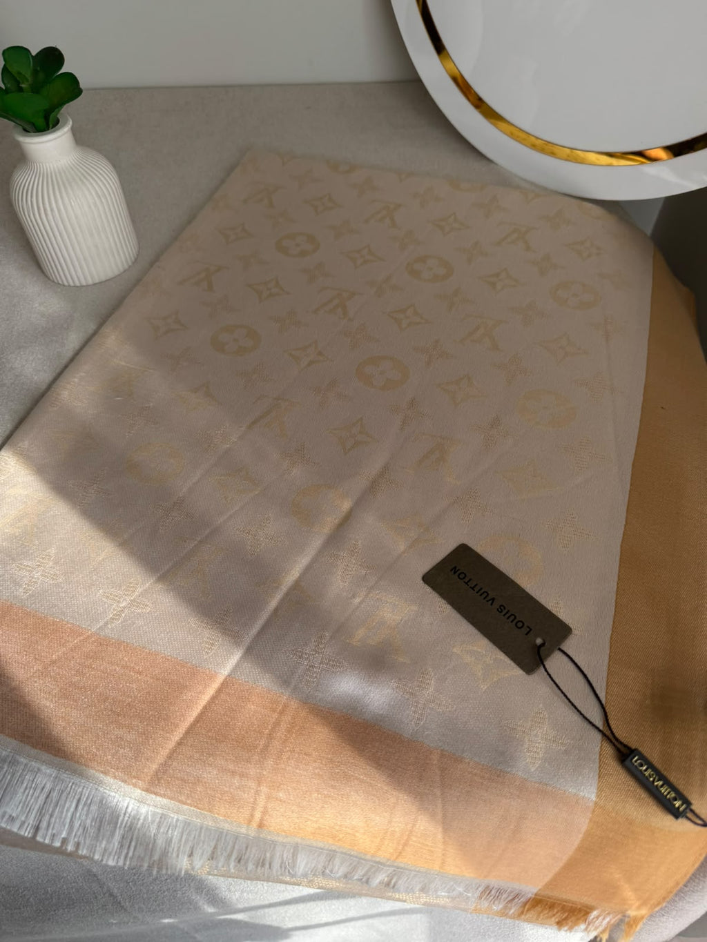 ALL SEASON LV Pashmina Stoller - Elegant Beige