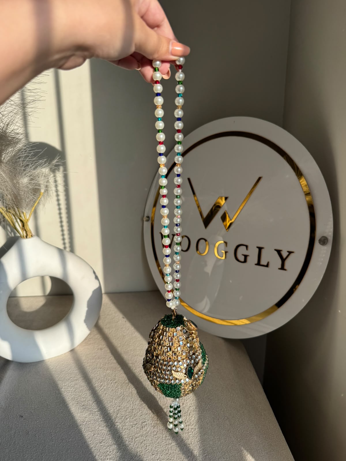 Turkish Potli - Emerald Green