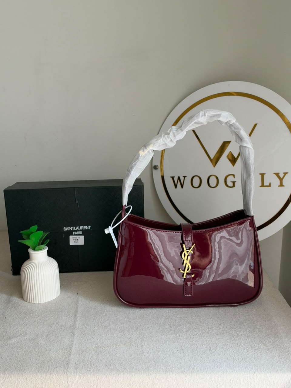 Viral Shoulder Bag with Box Packing - Cherry