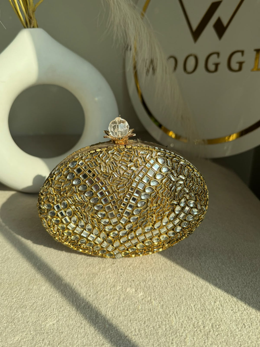 Kundan Clutch Design 9