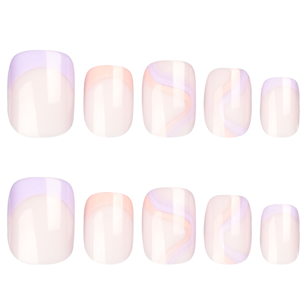 Dream Press On Nails - 24 Pieces Complete Kit