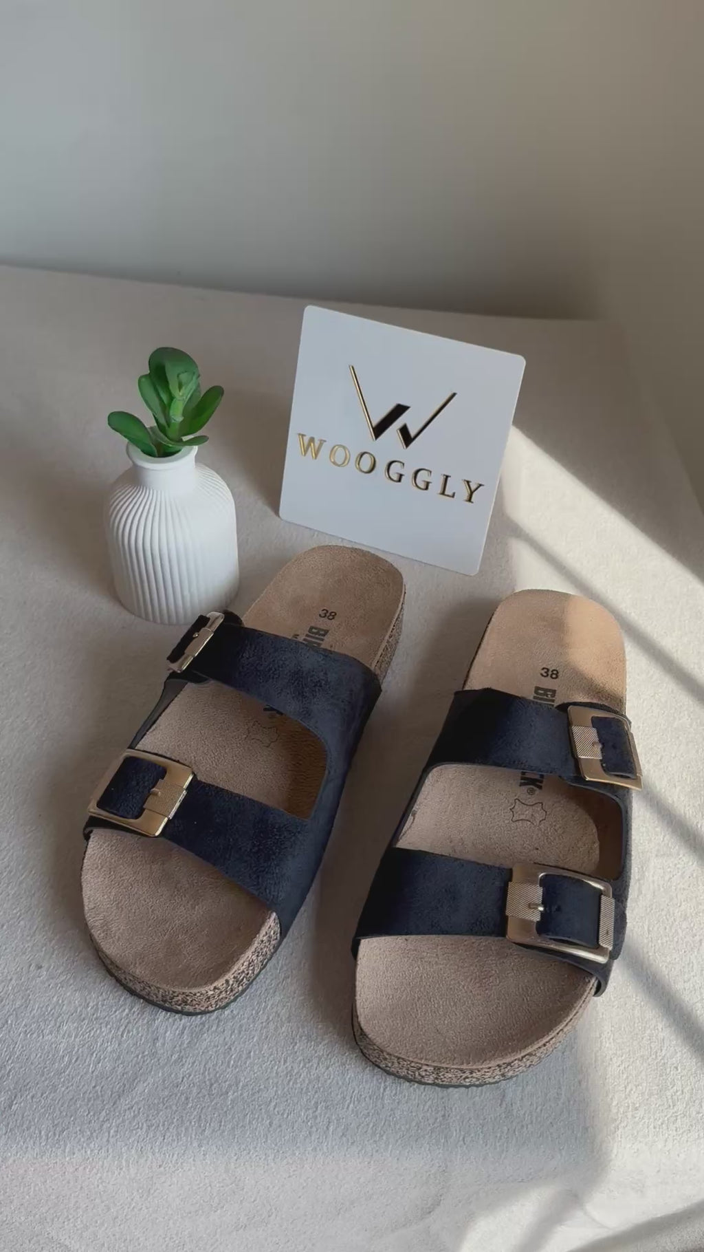 Viral Birkenstock Comfy Sandals - Suede Black