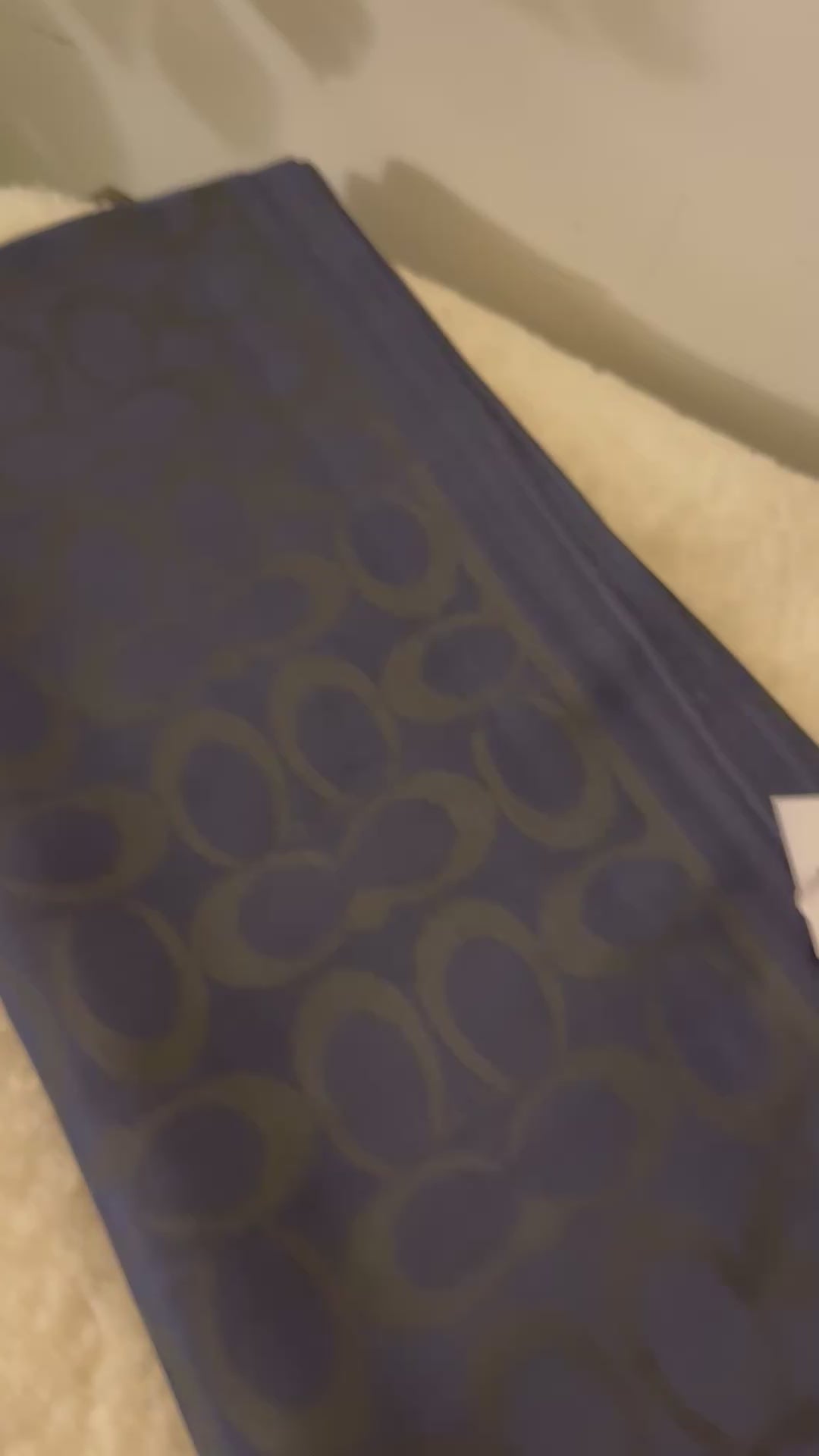 ALL SEASON Coach Branded Stoller - Deep Blue